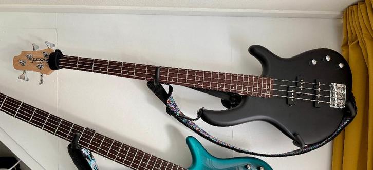 Cort Action PJ matte zwart bass, Muziek en Instrumenten, Snaarinstrumenten | Gitaren | Bas, Gebruikt, Elektrisch, Ophalen of Verzenden