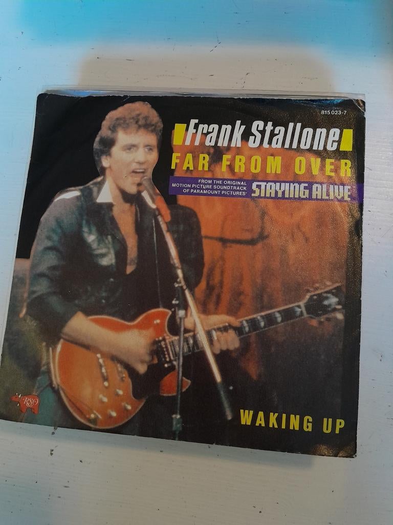 Frank stallone 7inch far from over, Ophalen of Verzenden, Zo goed als nieuw, Pop
