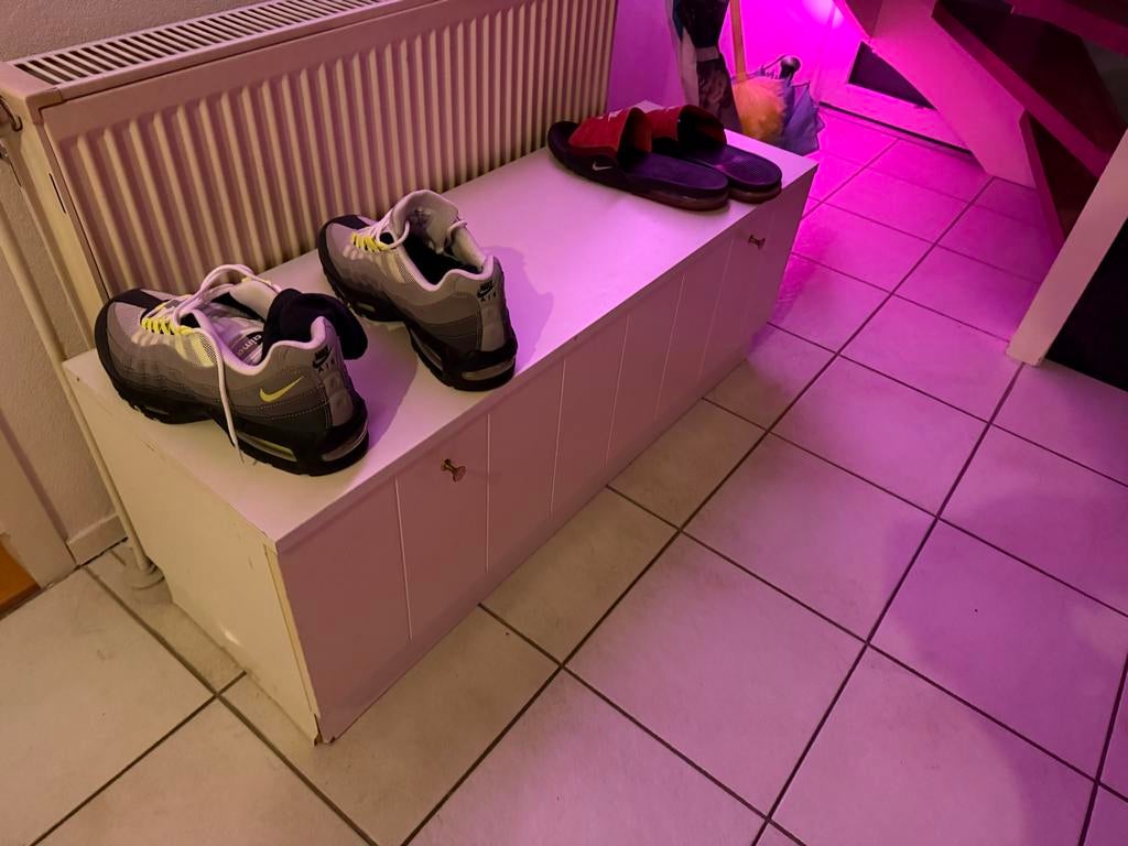 Vintage Schonbuch Schoenenkast - Wit, Huis en Inrichting, Ophalen, Gebruikt, Vintage