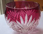 Antiek Val St Lambert Amethyst coloured bowl c.1920-1940’s, Antiek en Kunst, Ophalen of Verzenden