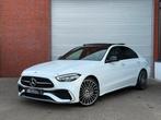 Mercedes-Benz C-klasse 180 AMG Line| PANO| SFEER| FULL OPTIO, Auto's, Automaat, 1800 kg, 4 cilinders, Wit