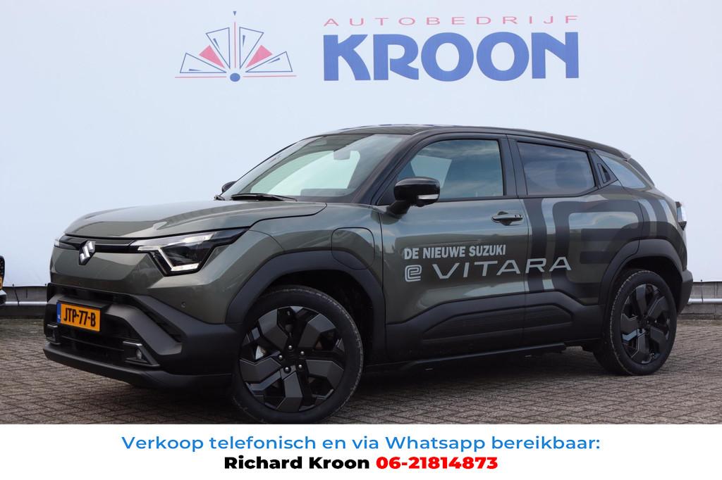 Suzuki E VITARA Style 61 kWh I Vanaf € 31.995,- is deze al, Auto's, Suzuki, Adaptive Cruise Control, Gebruikt, Leder en Stof, Origineel Nederlands