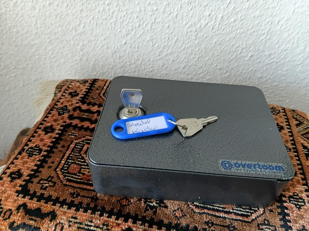 Klein ijzer sleutelkastje van Overtoom, Ophalen of Verzenden, Zo goed als nieuw, IJzer