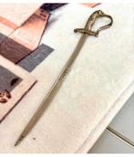 Zeldzame vintage Zwaard briefopener Heidelberg duitsland, Ophalen of Verzenden