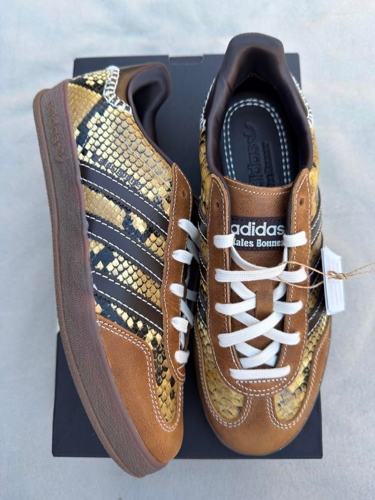 Adidas Gazelle Indoor Wales Bonner Snakeskin Maat 38 2/3, --, Geel, Nieuw, Ophalen of Verzenden