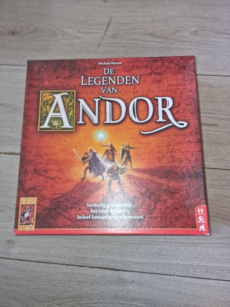 De Legenden van Andor bordspel, Hobby en Vrije tijd, Gezelschapsspellen | Bordspellen, Ophalen of Verzenden