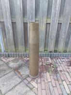 Een grote en zware messing huls van het 12 cm No 10 scheepsg, Verzamelen, Ophalen, Marine, Nederland, Hulzen of Bodemvondsten