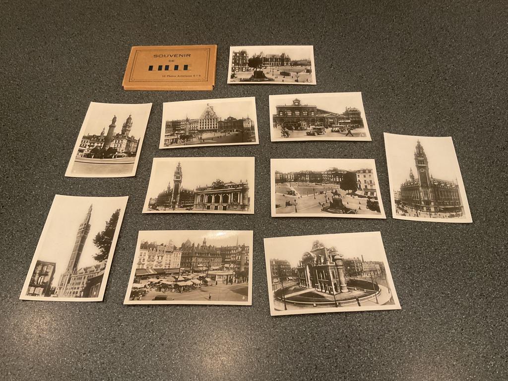 Souvenir de Lille Fotomapje jaren 30, Ophalen of Verzenden, Voor 1940, Gebruikt