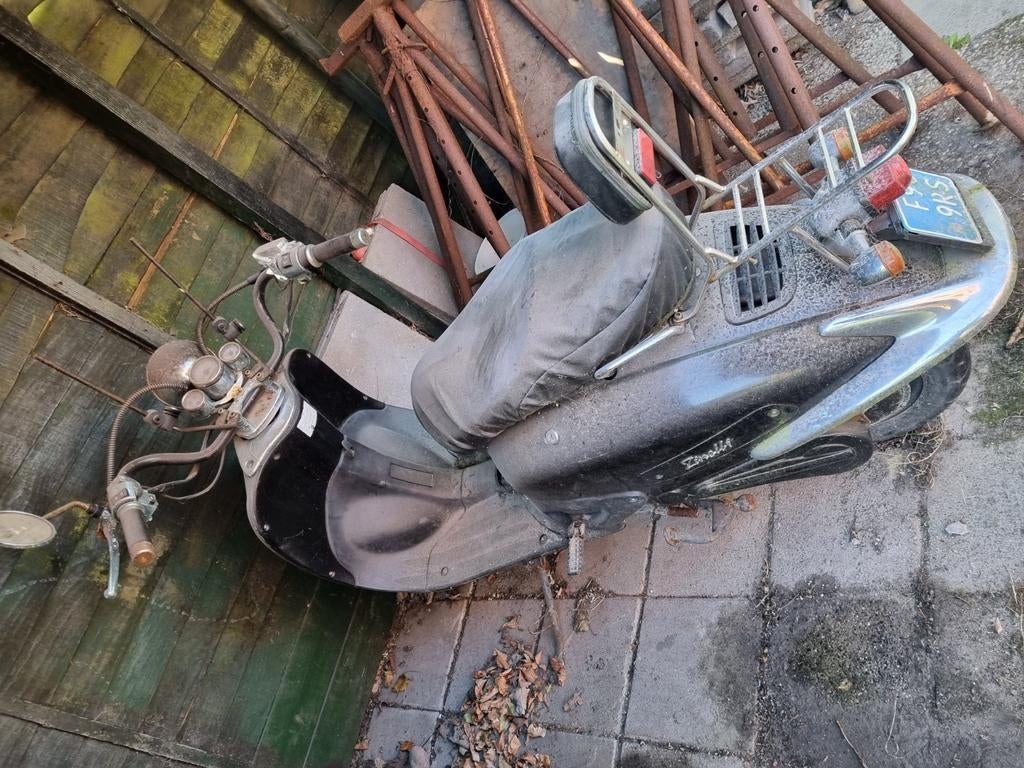 Elektrische retro scooter aangeboden, Ophalen, Gebruikt, Elektrisch, Overige merken