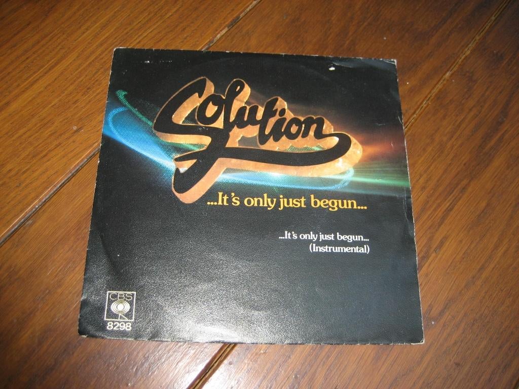 Nederbeat solution its only just begun, 7 inch, Single, Ophalen of Verzenden, Pop