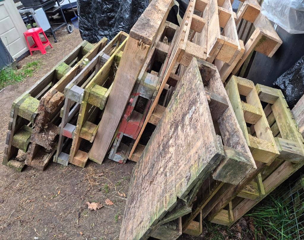 Gratis pallets, Minder dan 3 m³, Ophalen