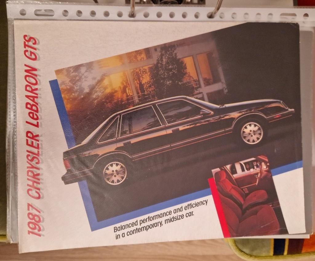 Folders Chrysler, Ophalen of Verzenden, Zo goed als nieuw, Overige merken