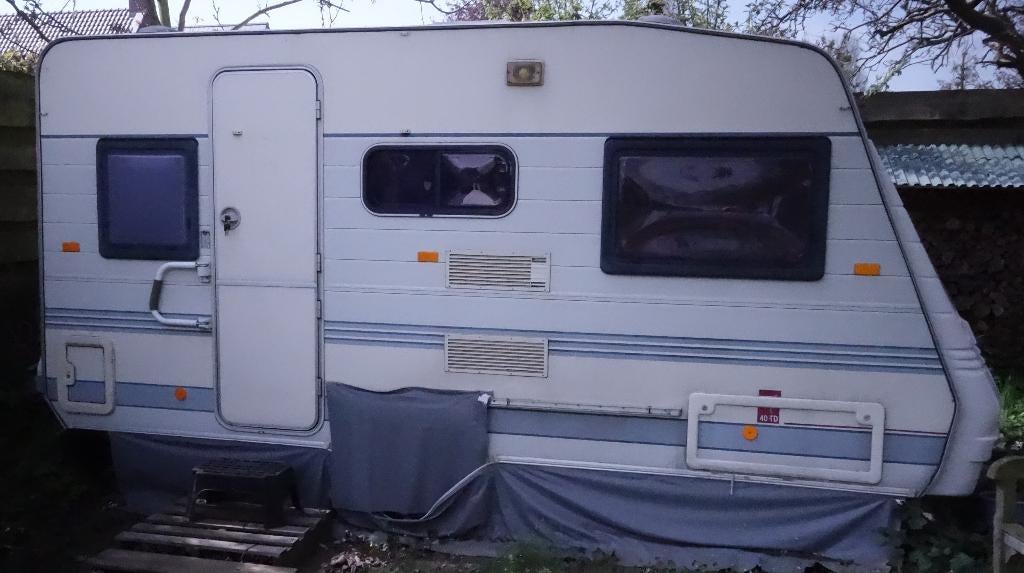 Gruau 40TD Caravan, Caravans en Kamperen, Overige merken, Luifel, Tot en met 2, Kleine zit