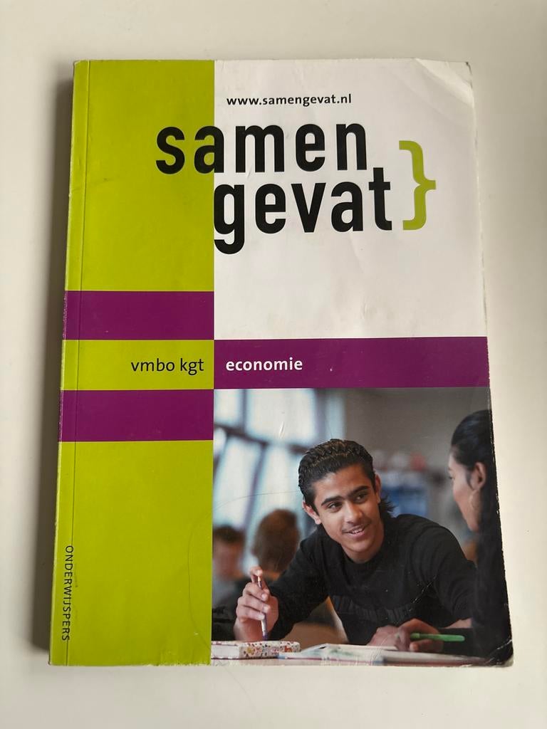 Samengevat vmbo kgt economie - Onderwijsers, Ophalen of Verzenden, Gamma, Zo goed als nieuw, LBO