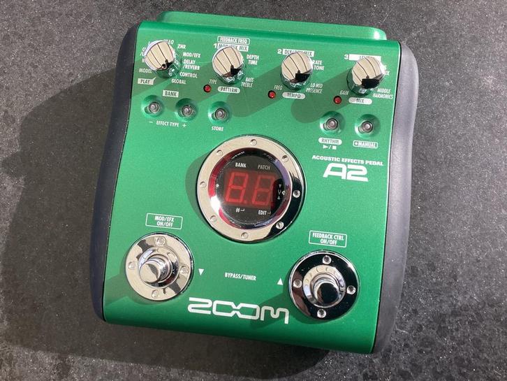 Zoom A2 Acoustic Effects Pedal, Muziek en Instrumenten, Effecten, Zo goed als nieuw, Multi-effect, Ophalen of Verzenden