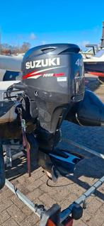 Suzuki DF 40 pk efi injectie 4 takt langstaart met powertrim, Ophalen, Gebruikt, Viertaktmotor, 30 pk of meer