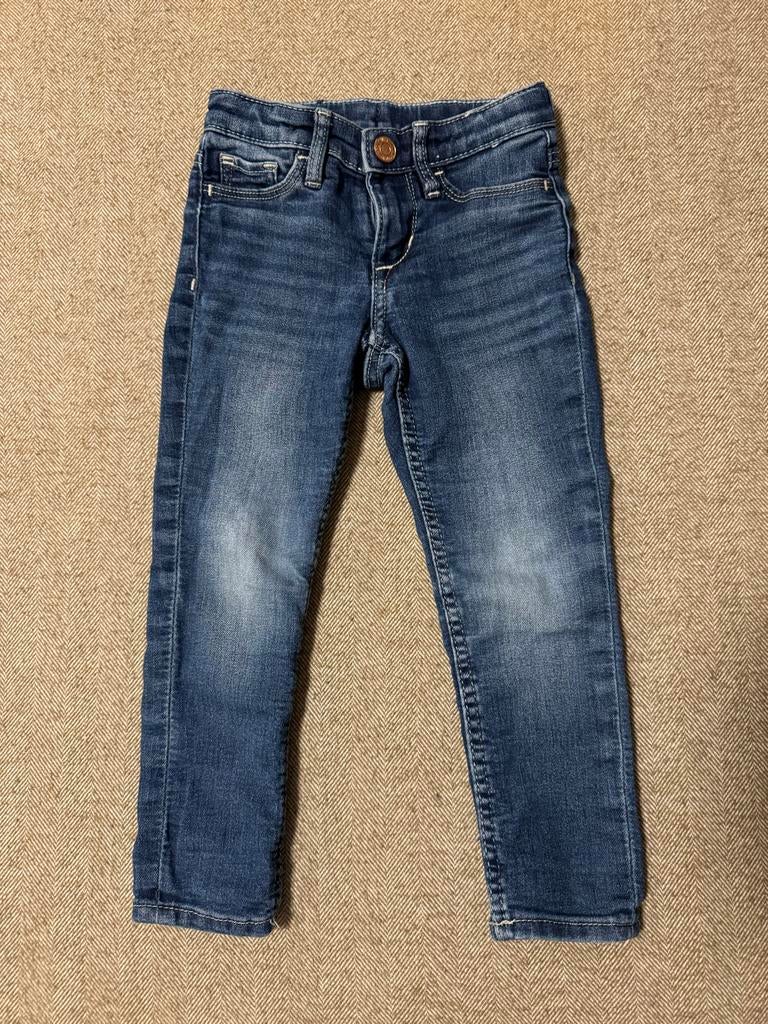 Jeans broek kind maat 98, Ophalen of Verzenden, Gebruikt, Jongen of Meisje, Broek