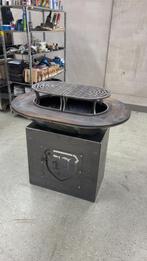 Bbq plancha, Ophalen