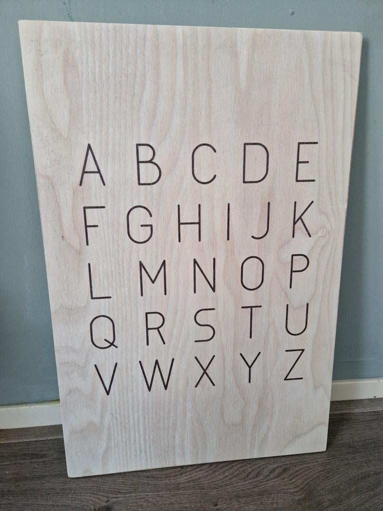 Houten letterbord (alleen ophalen), Huis en Inrichting, Woonaccessoires | Tekstborden en Spreuken, Ophalen