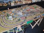 Toporama treinplaat treinbaan minitrix N spoor trein 1:160, Gebruikt, Gelijkstroom, Natuur, Trix