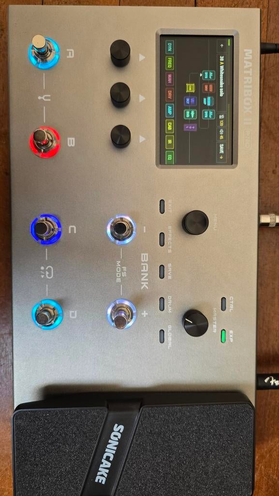 Sonicake Matribox 2 Pro Multi-effect pedaal, Ophalen of Verzenden, Zo goed als nieuw, Multi-effect