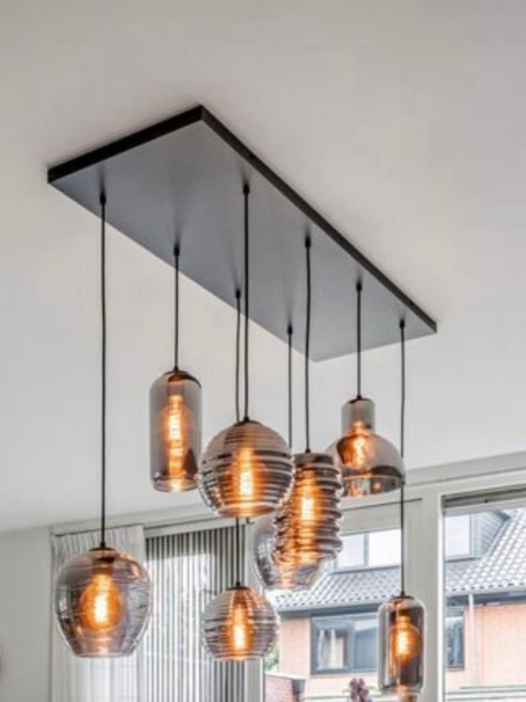 Hang lamp High light Fantasy lampen Smoke, Zwart, Huis en Inrichting, Ophalen, Fantasy lampen Smoke, Zwart, Zo goed als nieuw