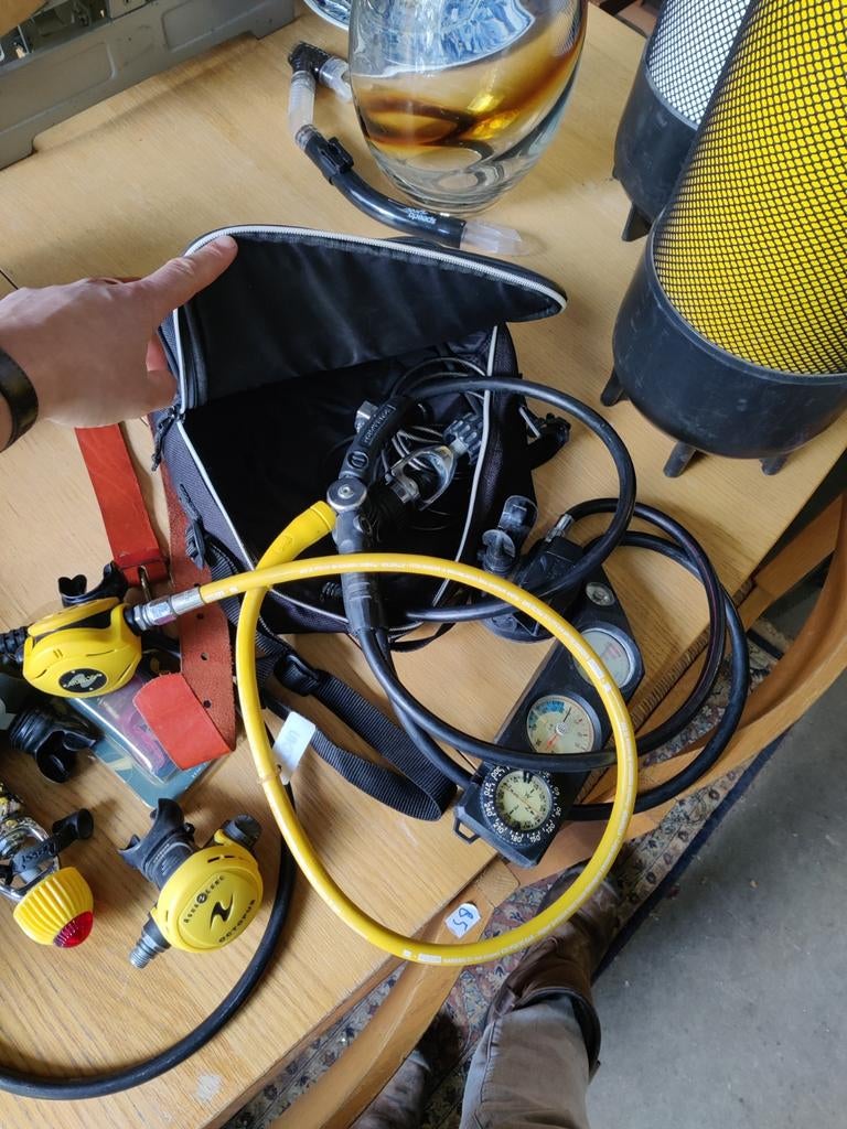 Diverse duikspullen, Watersport en Boten, Duiken, Gebruikt, Ophalen