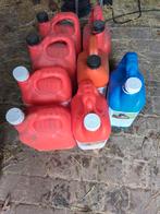 5 liter jerrycans - meerdere beschikbaar, Ophalen of Verzenden