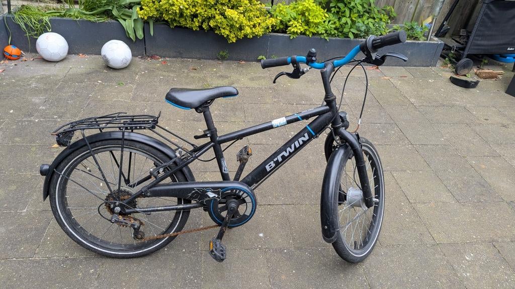 Kinder mountainbike B'TWIN 20 inch, 6 versnellingen, Fietsen en Brommers, Fietsen | Jongens, Ophalen, B'TWIN, Gebruikt, Versnellingen