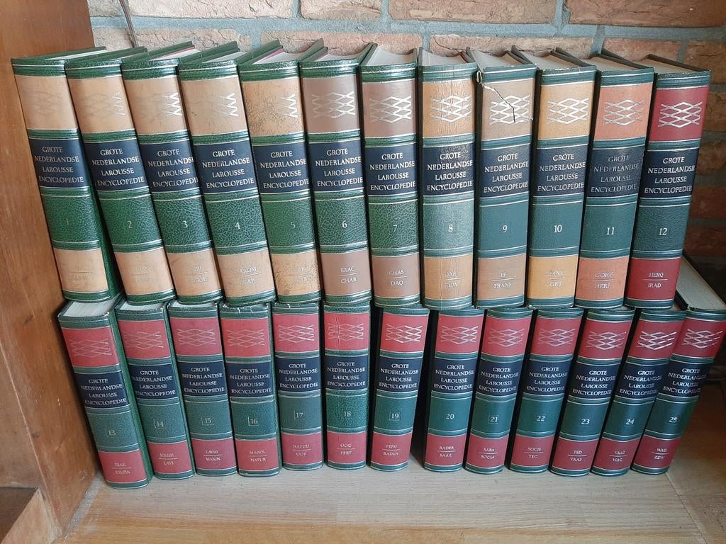 Grote Nederlandse Larousse Encyclopedie, 25 delen, Boeken, Encyclopedieën, Ophalen, Algemeen, Complete serie