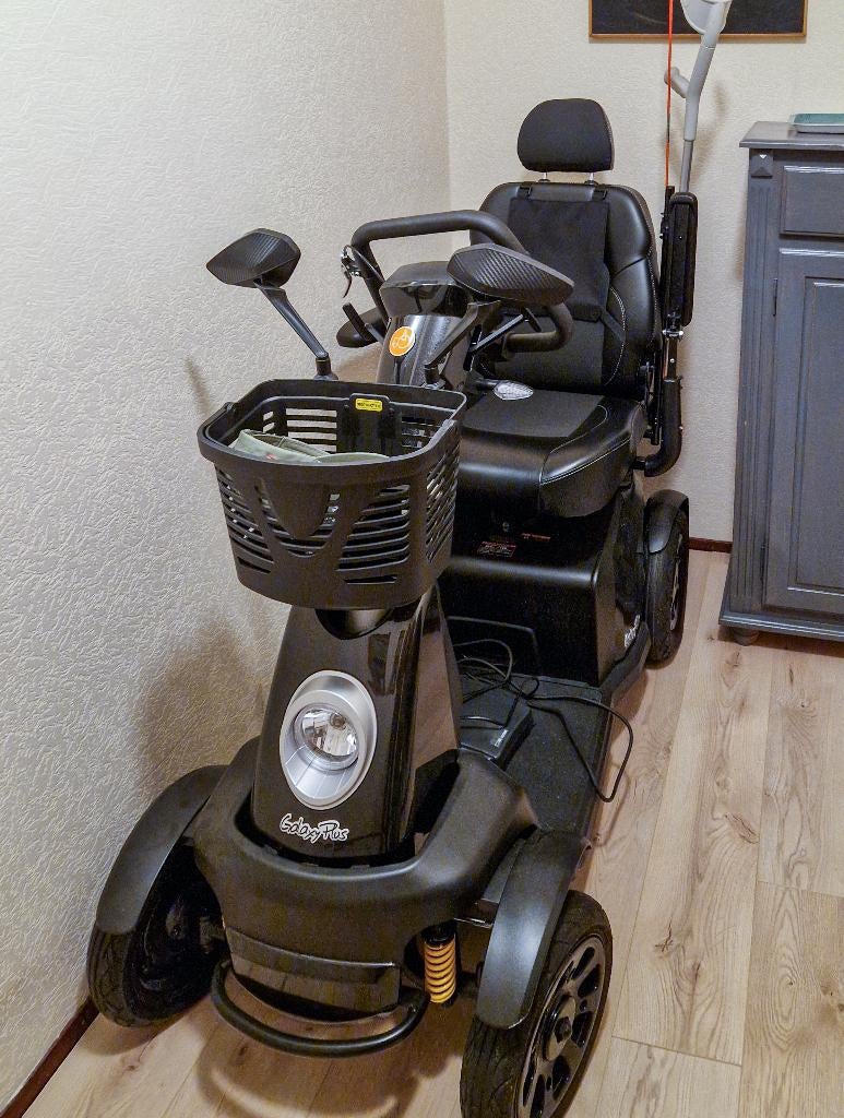 Scootmobiel Excel Galaxy plus 4-wiel, Ophalen, Excel, Zo goed als nieuw, 36 t/m 45 km