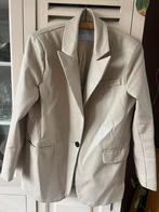 Namaak leren blazer, Ophalen of Verzenden, Zo goed als nieuw, Beige
