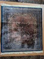 Authentiek Perzisch Tafelkleed - Bruin/Blauw Patroon, Ophalen, Gebruikt, 50 tot 100 cm, Bruin