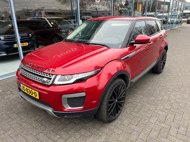 Land Rover Range Rover Evoque 2.0 SI4 4WD AUT 2016 Rood, Auto's, 1800 kg, 4 cilinders, Origineel Nederlands, Vierwielaandrijving