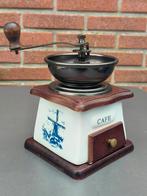 Oude Vintage koffiemolen Delfts blauw, Ophalen