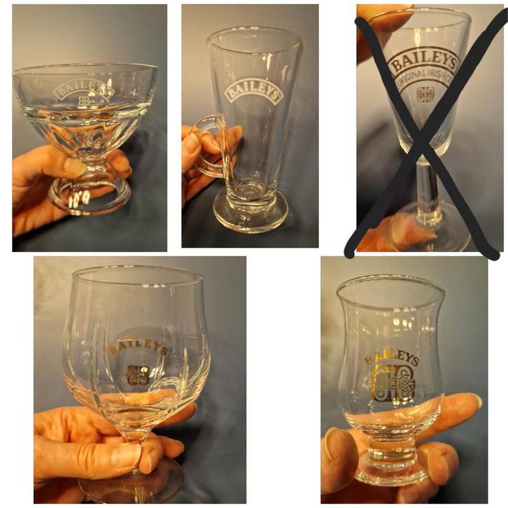 Diverse Baileys Glazen Collectie, Verzamelen, Merken en Reclamevoorwerpen, Gebruiksvoorwerp, Ophalen of Verzenden
