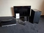 Home cinema set + televisie, Audio, Tv en Foto, Home Cinema-sets, Ophalen, Sony, Dvd-speler