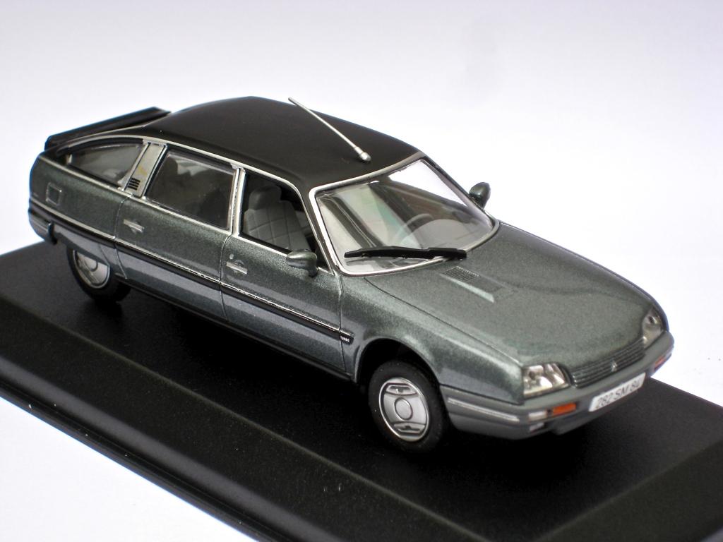 Citroen CX 25 Prestige Turbo2 grijs, zwart dak Norev 1:43, Hobby en Vrije tijd, Modelauto's | 1:43, Nieuw, Auto, Norev, Ophalen of Verzenden