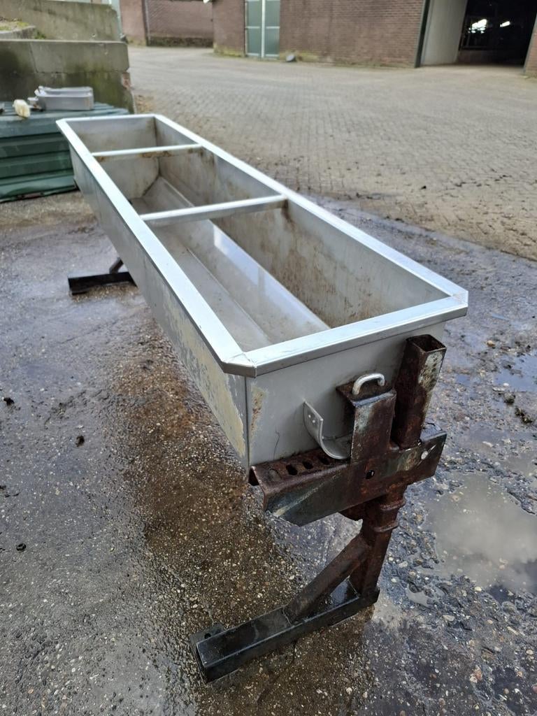 Rvs drinkbak, waterbak runderen