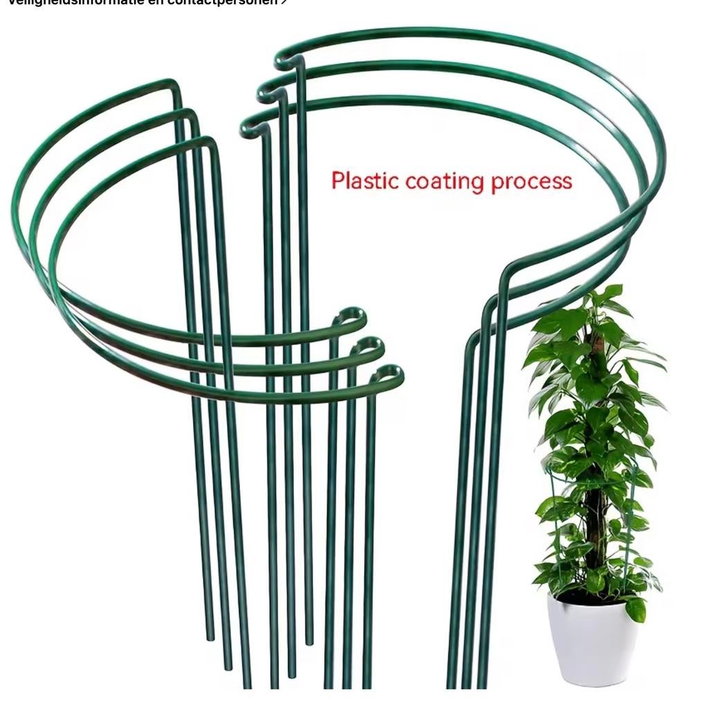 Plantensteunen van metaal, Tuin en Terras, Planten | Tuinplanten, Overige soorten, Volle zon, Bloeit niet, Ophalen