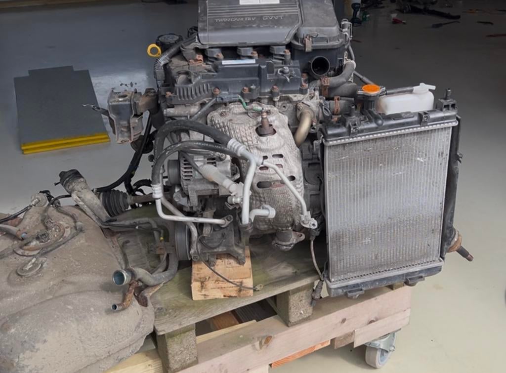 Daihatsu 1KRFE motorblok. Standalone draaiend., Ophalen, Daihatsu