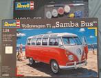 Revell modelbouwdoos Volkswagen T1 samba bus, Hobby en Vrije tijd, Modelbouw | Auto's en Voertuigen, Auto, Revell, Groter dan 1:32