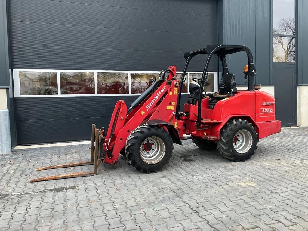 Schäffer 4260 minishovel/shovel (bj 2012), Zakelijke goederen, Machines en Bouw | Kranen en Graafmachines, Wiellader of Shovel