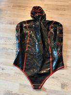 Latex straight jached catsuit body, Verzenden, Zo goed als nieuw
