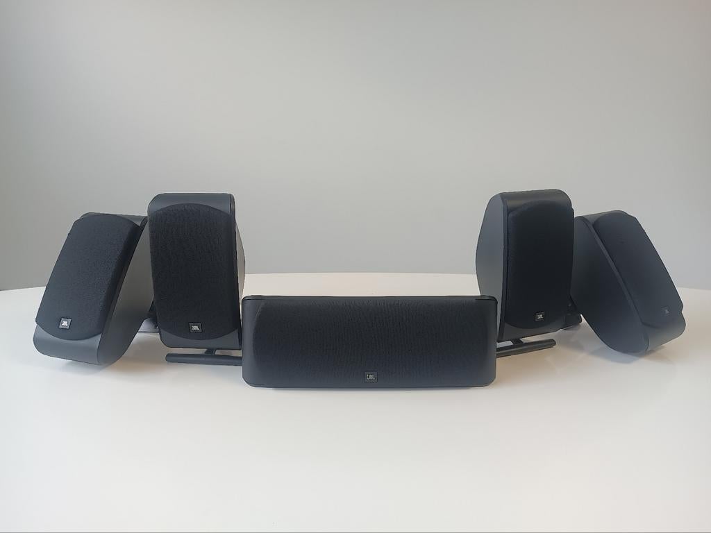 JBL SCS200SAT 5  luidsprekers 8 Ohm, Ophalen of Verzenden, Minder dan 60 watt, Front, Rear of Stereo speakers, JBL