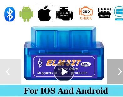 Mini ELM327 V2.1 OBD2 Scanner, Ophalen