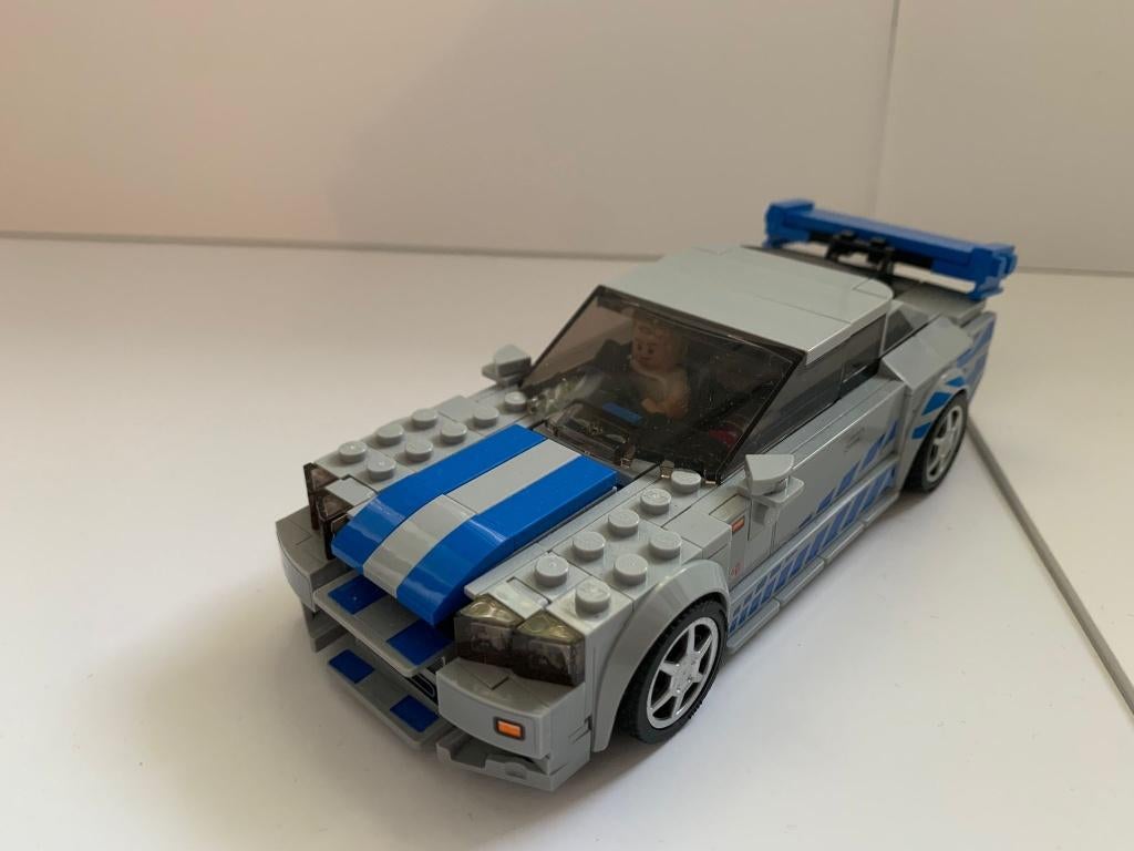LEGO Speed Champions - Fast&Furious Nissan Skyline GT-R R34, Kinderen en Baby's, Speelgoed | Duplo en Lego, Ophalen, Compleet