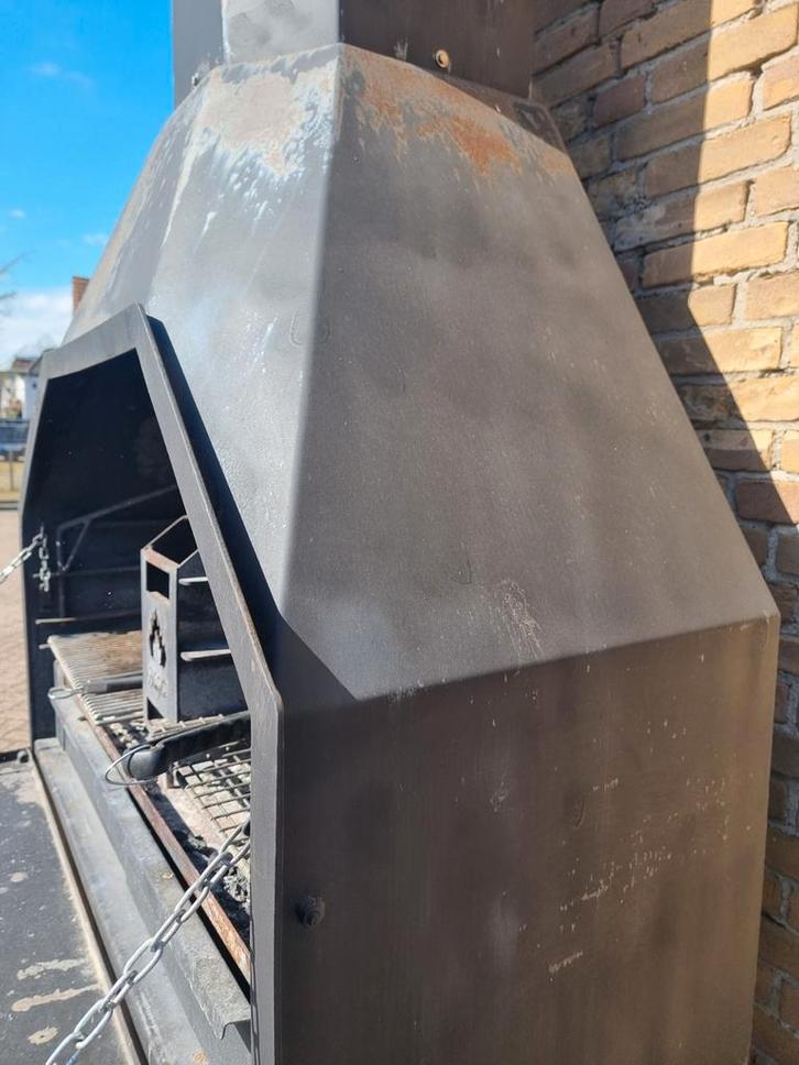 HomeFires Zuidafrikaanse Braai 1200 - Goede Conditie, Tuin en Terras, Houtskoolbarbecues, Ophalen of Verzenden