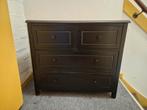 Kleine zwarte kast met lades, Huis en Inrichting, Kasten | Ladekasten, Ophalen, Gebruikt, 50 tot 100 cm, 3 of 4 laden