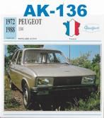 Ak136 autokaart peugeot104 ( 1972 - 1988 ), Kinderen en Baby's, Speelgoed | Speelgoedvoertuigen, Ophalen of Verzenden, Zo goed als nieuw